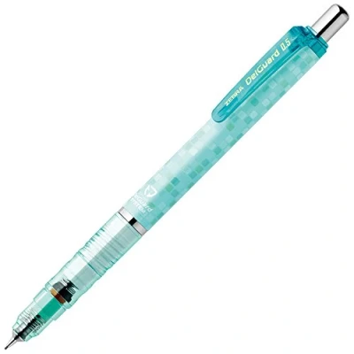 Imagen de Zebra DelGuard P MA85 SQBG Portaminas (0,5 mm, cuerpo cuadrado azul y verde)