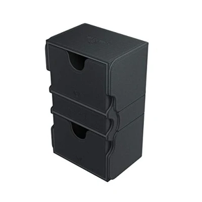 Imagen de Gamegenic GGS20025ML Stronghold 200 Card Convertible Deck Box, Black