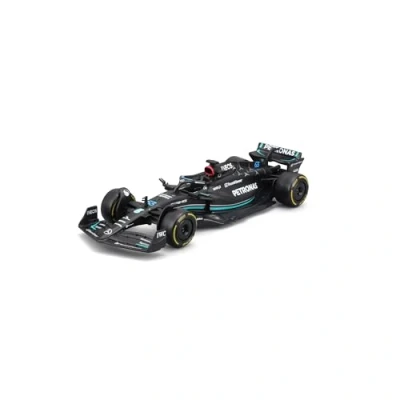 Imagen de Bburago 1:43 F1 MB W14 2023 Russell en Dispensador, Varios diseños y Colores (One For Fun Ltd B18 38180R)