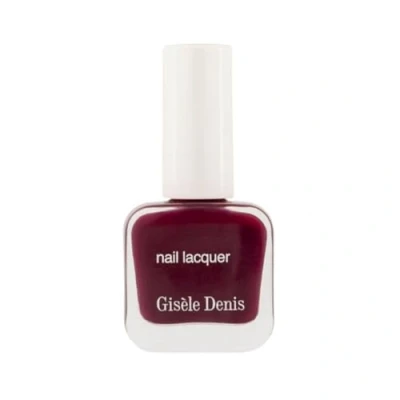 Imagen de GISÈLE DENIS Laca de Uñas 459 Burdeos 10 ml, Cobertura Perfecta, Efecto Brillante y Larga Duración, Fácil Aplicar, Secado Rápido, Fórmula con Ingredientes Naturales Respetuosa las