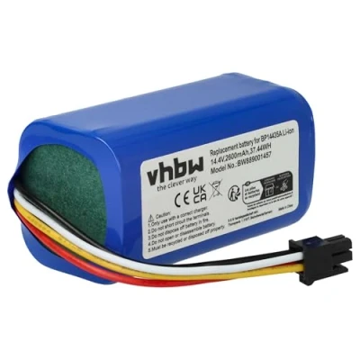 Imagen de vhbw Batería Compatible con Eureka I5 Robot Limpieza (2600 mAh, 14,4 V, Li Ion)