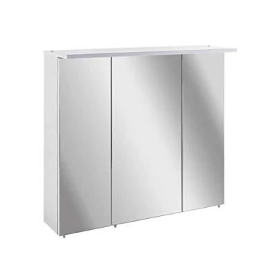 Imagen de Schildmeyer Armario con Espejo, Madera, Blanco, 70,5 x 16 73 cm