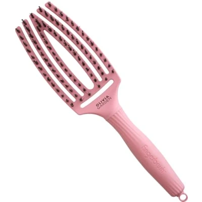 Imagen de Olivia Garden Fingerbrush Combo Medium Think Pink Soft