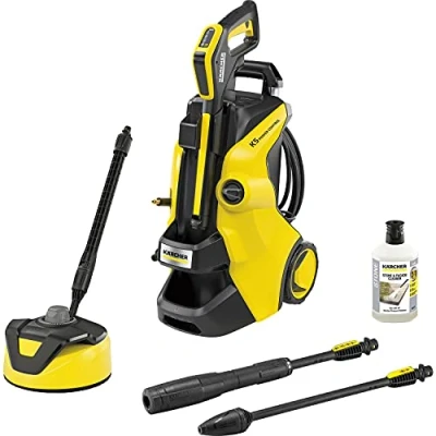 Imagen de Kärcher Hidrolimpiadora de alta presión K 5 Power Control Home, inteligente soporte con la App, solución poderosa para limpieza, incl. Kit hogar, 145 bar, 2.100W, 500 L/h