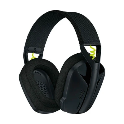 Imagen de Auriculares gaming Logitech G G435, De diadema, Inalámbricos, Bluetooth, Hasta 18 horas, Micrófono, PC/Mac, PS, Nintendo, Negro