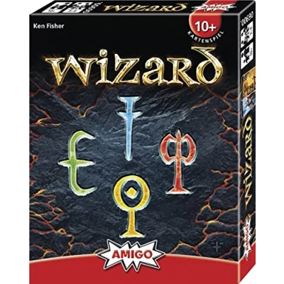 Imagen de Amigo Spiele Juego de Cartas Wizard, 3 hasta 6 Jugadores (6900) (versión en alemán)