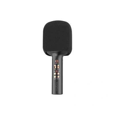 Imagen de Micrófono Inalámbrico y Karaoke Maxlife Negro