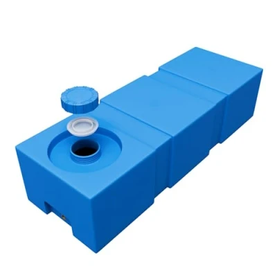 Imagen de Varile Depósito de agua potable Neo 120 L, resistente al transporte, apto para alimentos, barcos, caravanas, remolques (azul)