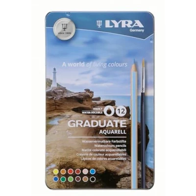 Imagen de LYRA 2881120 Set de 12 lápices y 1 pincel, multicolor