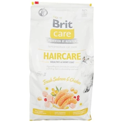 Imagen de Comida húmeda para Gatos VAFO PRAHA s.r.o. Brit Care Cat Haircare 7kg Sano y Shiny Coat GF