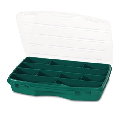 Imagen de Tayg Estuche con separadores fijos n. 21 10, verde, 256 x 192 42 mm.