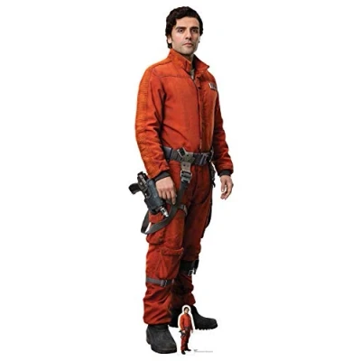 Imagen de Star CUTOUTS PoE Dameron Recorte Oficial de Wars (último Jedi) cartón tamaño Real, 174 x 54 cm