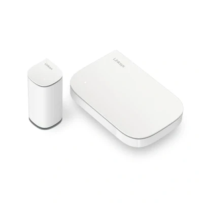 Imagen de Linksys Velop Micro 6 Sistema WiFi Mesh de Doble Banda Router hasta 3 Gbps Velocidad, 325 m² y +150 Dispositivos Sustituye el Extensor Internet, Pack 2