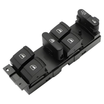 Imagen de FanPaYY Interruptor Mando Elevalunas, Eléctrico de Ventana Botonera Pulsador 1J4959857D para Golf Bora Passat B5 Leon