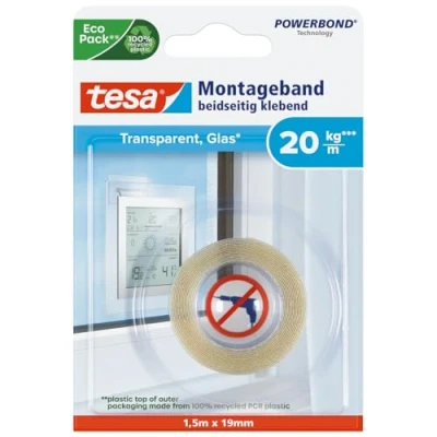 Imagen de tesa 77740 00000 00 Mounting Tape, 1,5m x 19mm