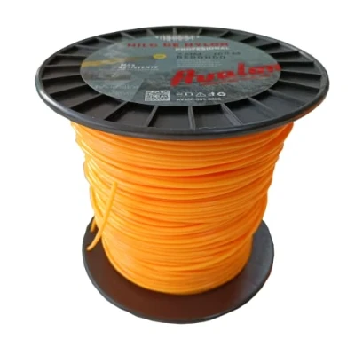 Imagen de Avalon Hilo Redondo de Nylon Universal para Desbrozadora y Cortacésped (3 mm x 168 m) Alta Durabilidad Rendimiento Óptimo en Las tareas desbroce