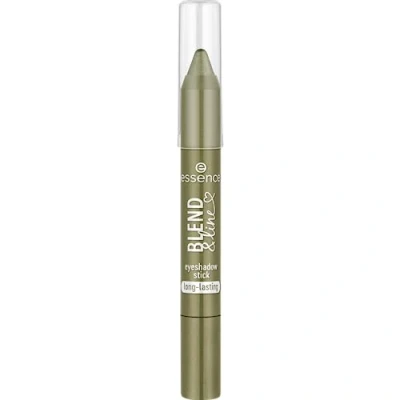 Imagen de essence blend &amp; line eyeshadow stick, eye shadow no. 03, green, long lasting, highly pigmented, with oils, metallic, vegan, no microplastic particles, nanoparticles free, without perfume, 1.8 g