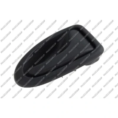 Imagen de PRASCO RN0268407 Manecilla de Puerta interior, Delante, derecha gris oscuro rugoso RENAULT: MEGANE 1, Scénic CLIO 2