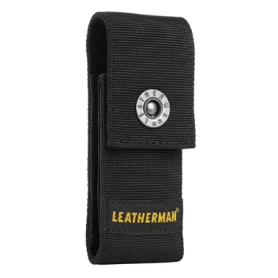 Imagen de Leatherman funda de nailon en negra, talla M, adecuada para los modelos Charge, Crunch, Rebar, Rev, Sidekick, Skeletool, Wave, Wingman
