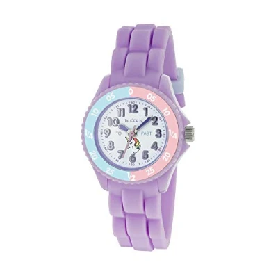 Imagen de Tikkers Reloj Analógico para Niñas de Cuarzo con Correa en Silicona TK0147