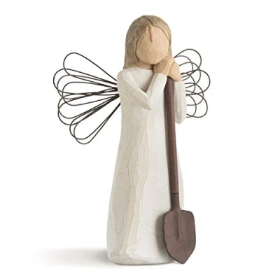 Imagen de Figura de ángel con pala, Willow Tree, Home Deco Navidad, Enesco