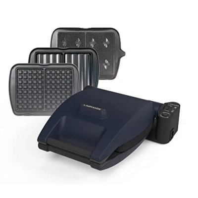 Imagen de Gaufrera Premium LAGRANGE multifuncional para gofres, sándwiches y obleas