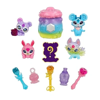 Imagen de Magic Mixies El Paquete de Lujo Mixlings Magical Rainbow Contiene 5 Mezclas exclusivas con un Poder mágico único Arco Iris, Incluyendo 1 Mezcla misteriosa para revelar Desde su caldero