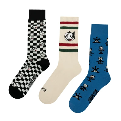 Imagen de Calcetines Jimmy Lion Felix the Cat (x3)