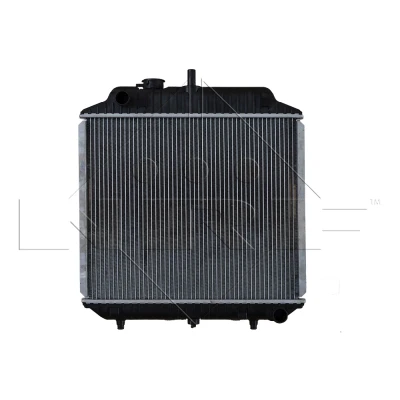 Imagen de NRF 504271 Radiador, refrigeración del motor Aluminio 485 417 34 con piezas de montaje Aletas soldadas MERCEDES BENZ: MB 100 Bus