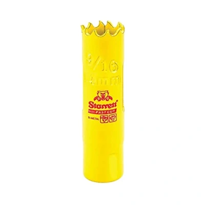 Imagen de Starrett, corona perforadora Fast Cut, color amarillo, Ø 14 mm FCH014
