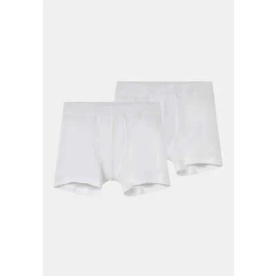Imagen de Schiesser Organic Cotton TEEN 2 PACK Culotte para niños, Talla: 140, Weiß