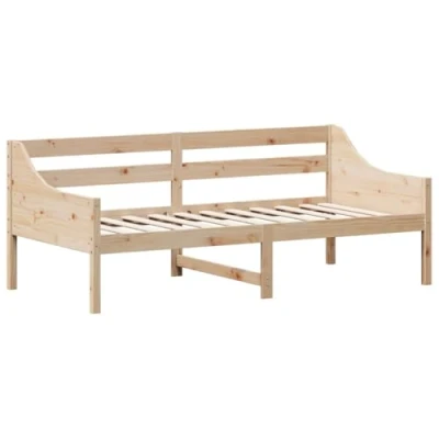Imagen de vidaXL Sofá Cama, Somier de Listones Invitados, Estructura Mueble para Salón Dormitorio, Madera Maciza Pino 90x190 cm