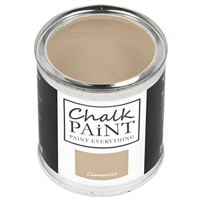 Imagen de Chalk Paint Pintura a la Tiza Camel para Todas las Superficies 750ml Mate Muebles de Madera &amp; Paredes Interior Exterior