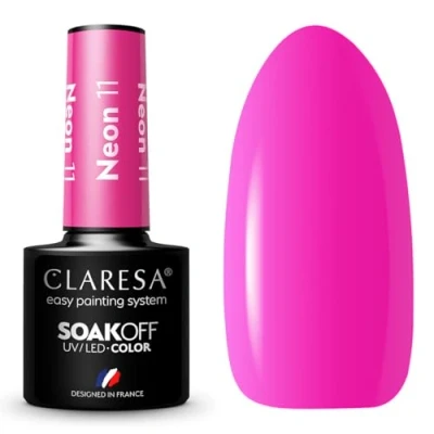 Imagen de Claresa Esmalte de uñas UV LED Collection Hybrid Manicura Soak Off Nail Polish Neon 11