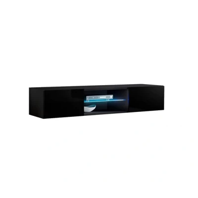 Imagen de Mueble Tv Modelo Tibi 160 Cm En Negro