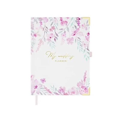 Imagen de Takenote Diario de la Novia My Wedding Planner Book 15,5 x 20,5 cm 256 Páginas Idioma Español Incluye 4 Marcapáginas y Cinta Registro