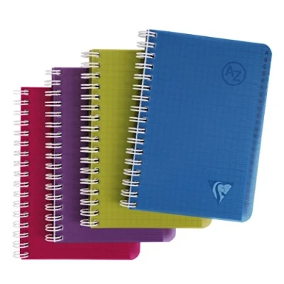 Imagen de Clairefontaine Linicolor Intense 329225C Libreta de direcciones (95 x 140 mm, 50 hojas),