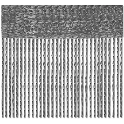 Imagen de Bestlivings Cortina de hilos 140 x 240 cm, con protección contra insectos, color gris oscuro