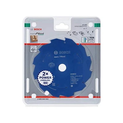 Imagen de Bosch Professional Disco de sierra circular Expert for Wood (madera, 160 x 20 1,5 mm, 12 dientes, accesorio sin cable)