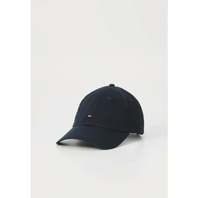 Imagen de Tommy Hilfiger Gorra Mujer Essential Flag Soft con Bandera Bordada, Azul (Space Blue), Talla Única