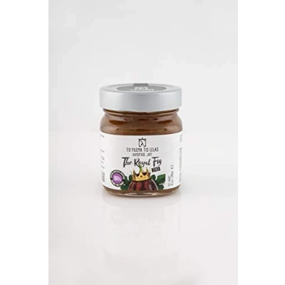Imagen de To Filema Tis Lelas Mermelada de Higo Casera sin Azúcar Añadido, Paquete 2 x 240 g (Total: 480g)