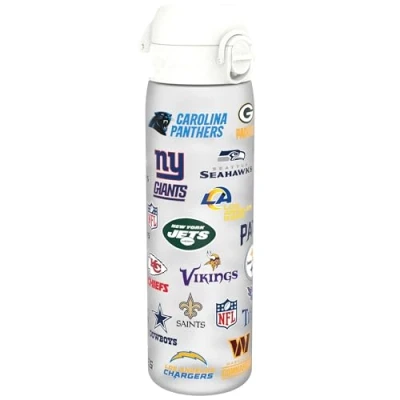 Imagen de Ion8 Botella Agua Delgada, Sin Fugas, BPA Free, Equipos Mixtos