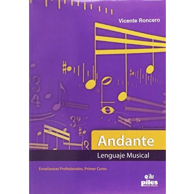 Imagen de Andante Lenguaje Musical Enseñanzas Profesionales Primer Curso
