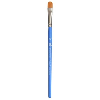 Imagen de Princeton Artist Select Natural Mango Corto Lengua Gato Nº 3/8 Pulg, Marr—n, Lunar Blender Inch