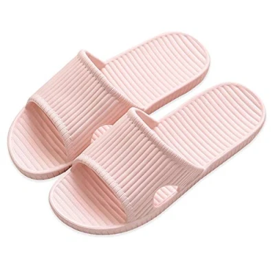 Imagen de APIKA Zapatillas Antideslizantes Para Mujeres Y Hombres Uso En Interiores Al Aire Libre Baño Sandalia Suela De Espuma Suave Zapatos Piscina Casa Hogar Slide(Rosa,38/39 EU)