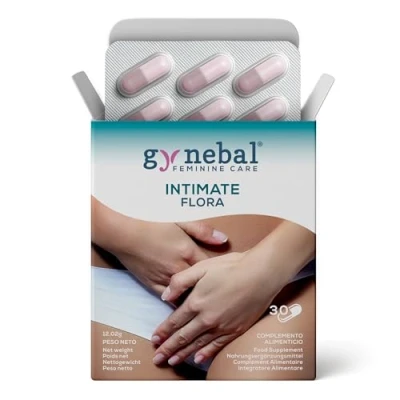 Imagen de GYNEBAL Probioticos Mujer Flora Intima Protector Intimo Refuerza la vaginal Protege de las Infecciones Lactobacillus Rhamnosus Acidophilus Antes Duaflora 30 Capsulas