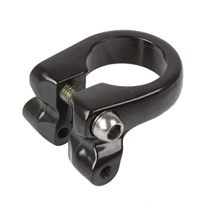 Imagen de M WAVE RACKY Abrazadera para sillín de adulto con fijación portaequipajes (34,9 mm), color negro