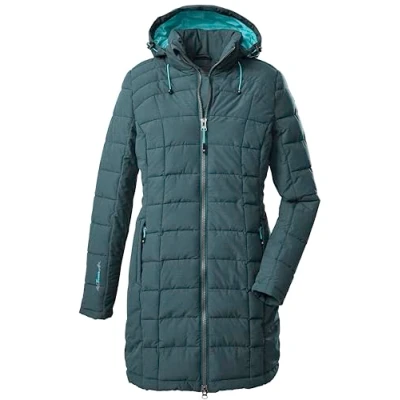 Imagen de Killtec Skane Wmn Parka acolchada con capucha desmontable