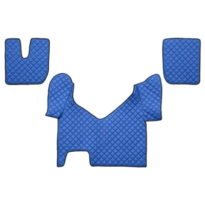 Imagen de F CORE FL27 BLUE Juego de alfombrillas suelo Ecopiel delante 3 Azul