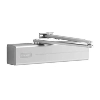 Imagen de Tesa Assa Abloy DC340 DEV1 , Cierrapuertas con guía deslizante o brazo articulado, Plata